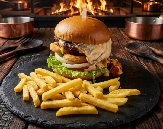 Hamburguesa de la Casa 👑