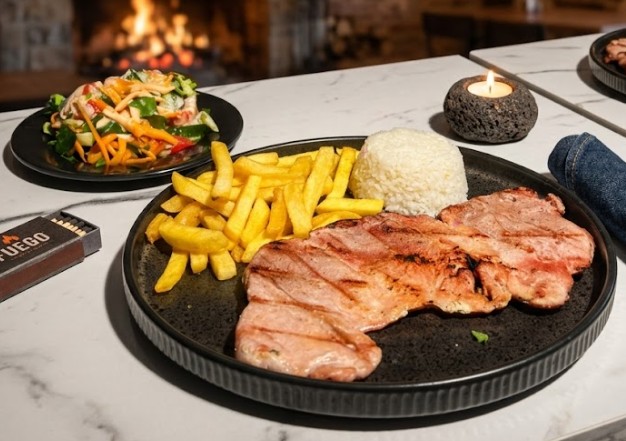 Cerdo a la Parrilla