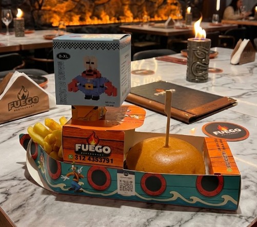 Menú Infantil Hamburguesa o Perro