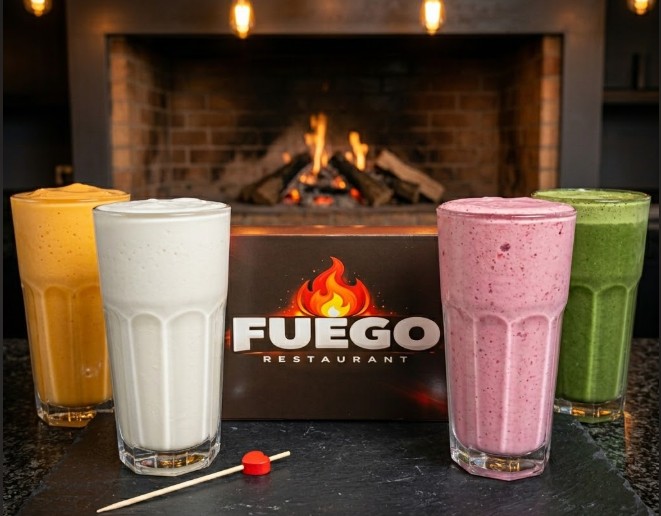 Jugos Naturales en Leche