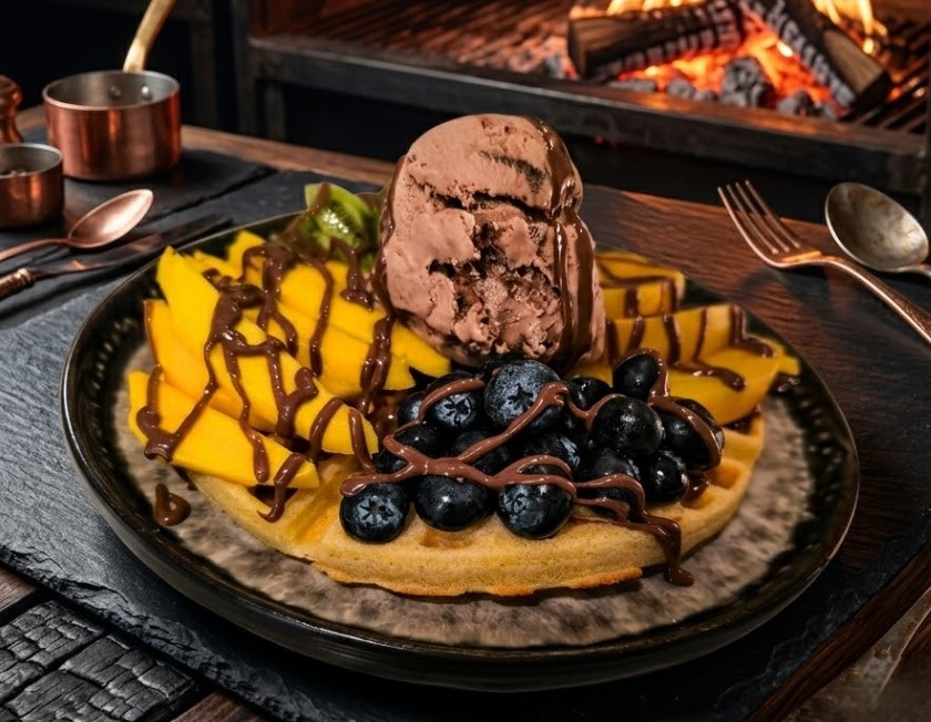 Waffle Tropical