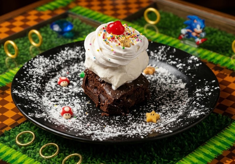 Brownie con Helado