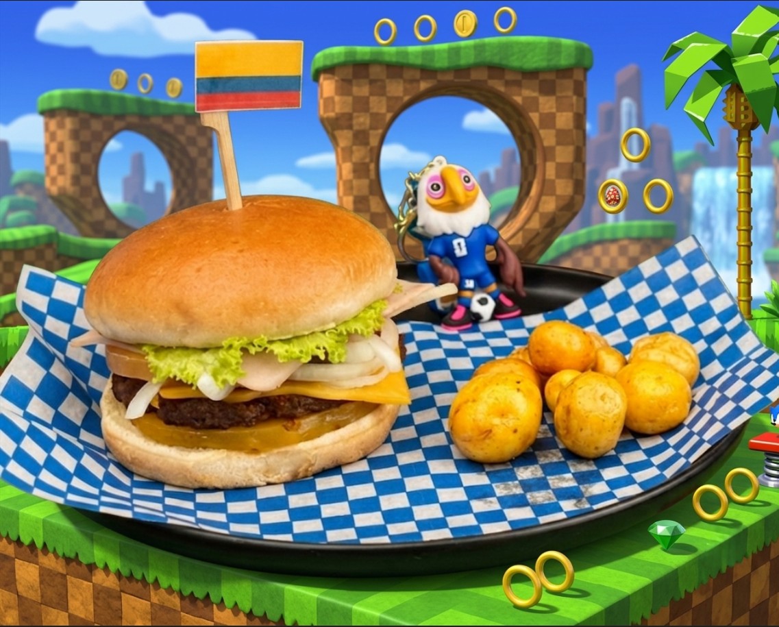 Hamburguesa Colombiana