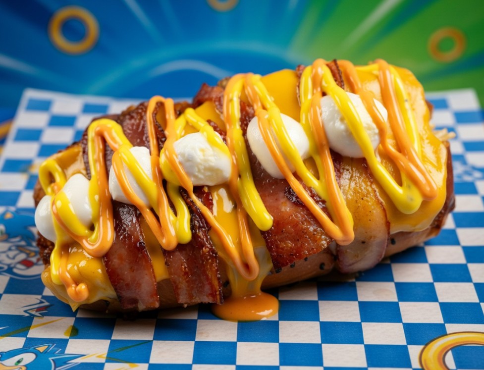 Sonic con Carne y Maíz