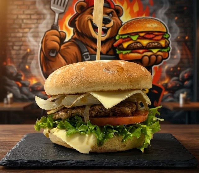 Hamburguesa de Cerdo