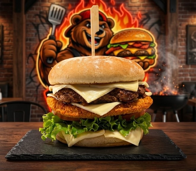 Hamburguesa Mixta