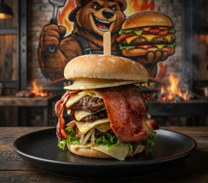 Hamburguesa Tres Carnes Especial